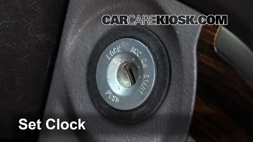 2011 Hyundai Santa Fe GLS 2.4L 4 Cyl. Clock Set Clock